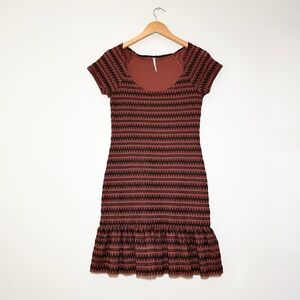 Free People Cozy Day Flounce Dress